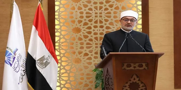 مفتي الجمهورية يشيد بالجهود المصرية والعربية والدولية لإنهاء حرب غزة مفتي الجمهورية 750x375